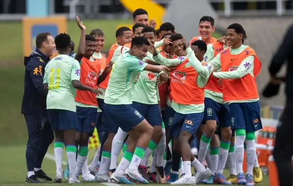 Seleção brasileira sub-15 desembarca em Salvador na próxima segunda-feira para a Copa 2 de Julho