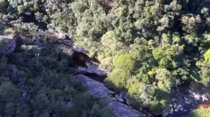 Turista de 40 anos cai durante escalada em Lençóis na Chapada Diamantina, socorro contou com apoio do Graer