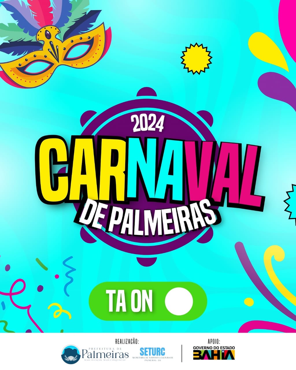 Kevi Jonny, Adelmário Coelho e Vixe Mainha são confirmados no Carnaval de Palmeiras 2024