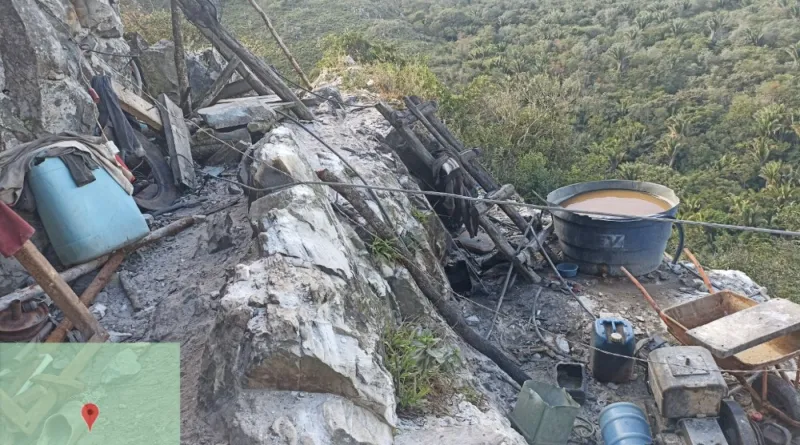 Operação Conjunta do Inema e Polícia Militar coíbe garimpo ilegal na Chapada Diamantina