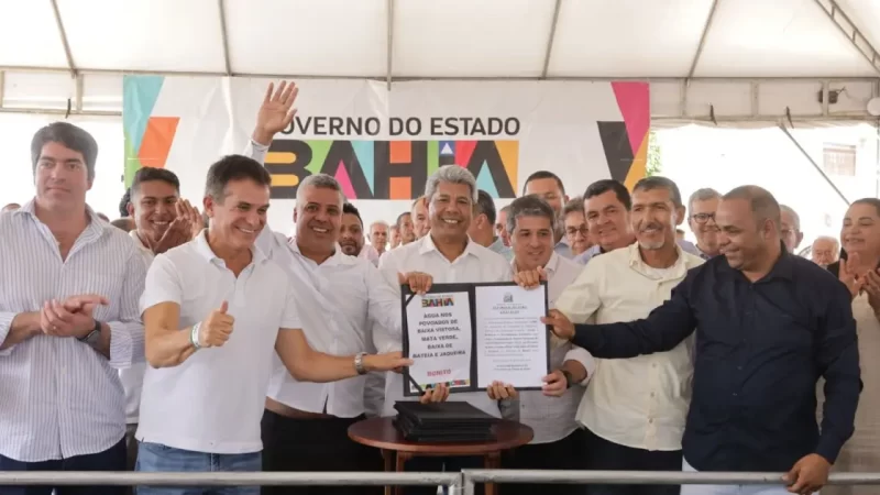 Governo do Estado entrega obras nas áreas de infraestrutura, mobilidade e esportes no interior da Bahia