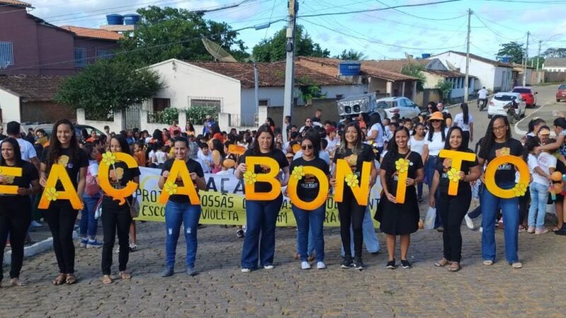 Caminhada Faça Bonito mobiliza cidade de Wagner pela luta contra o abuso infantil 