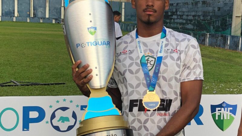 Atleta Wagnerense é campeão Estadual S-17 pelo Alecrin/RN