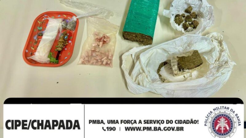 Guarnições da CIPE Chapada encontram grande quantidade de drogas em Mucugê