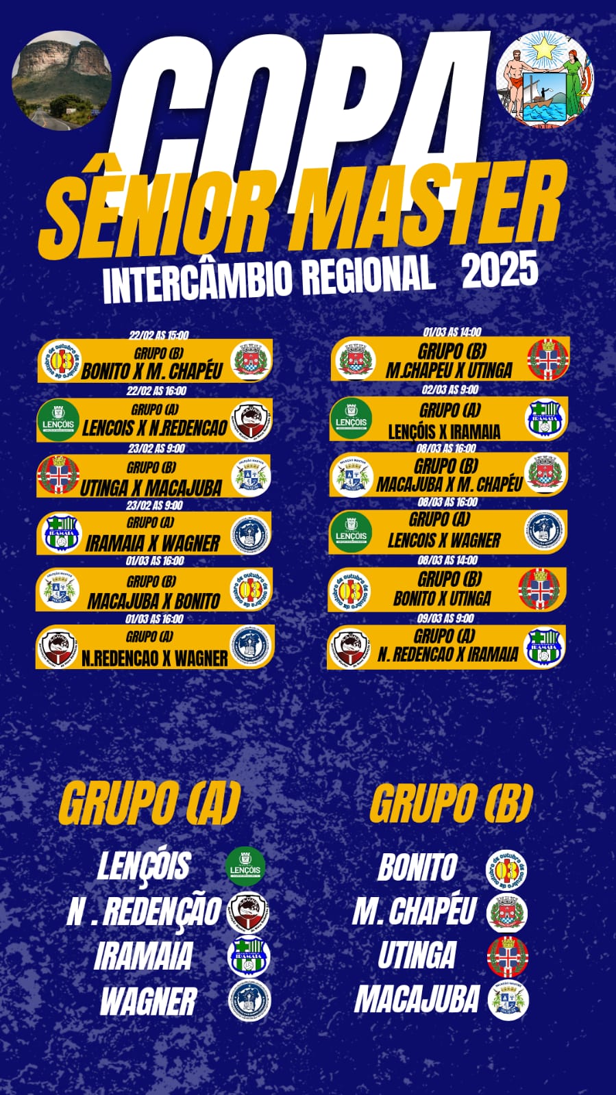 Utinga convoca Seleção Master de Futebol para Copa Regional